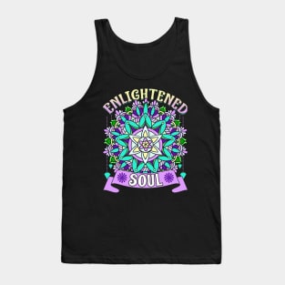 Enlightened Soul Spirit Spirituality Mandala Zen Design Tank Top